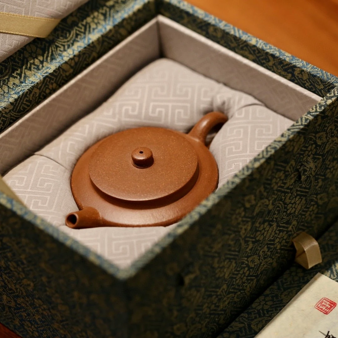 王星宇高徒·王珏手制【周盘】老段泥·90cc 泡岩茶特别适合