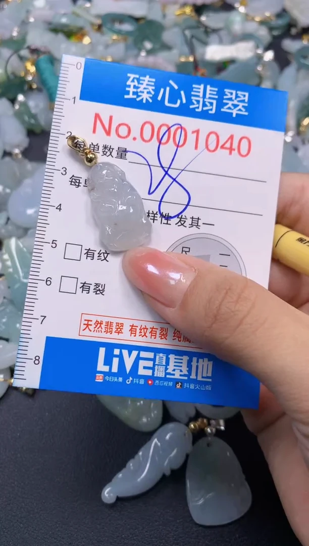 颈饰未镶嵌翡翠1040