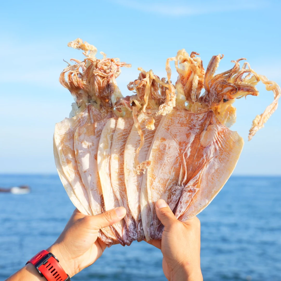 小鱿鱼干100克赠送芥末油煎烧烤天然淡晒海鲜干货顺丰包邮