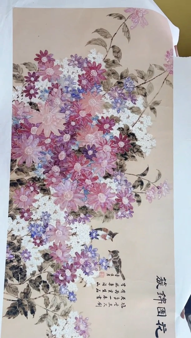 国画九霄甄选国画作品zhb053