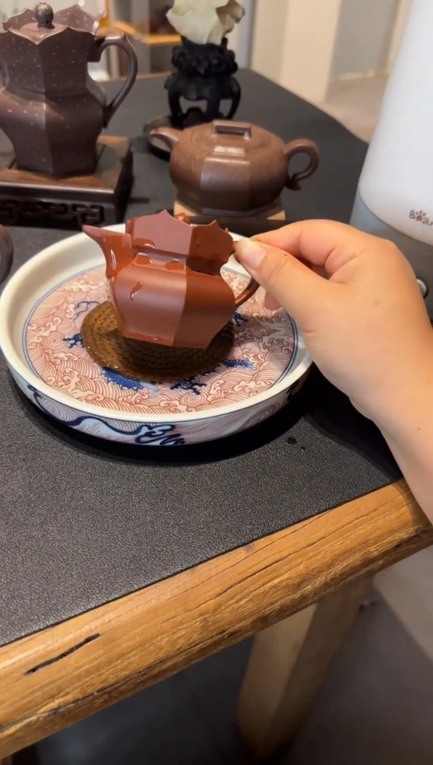 茶壶紫砂T***y朱泥小僧帽 90ml