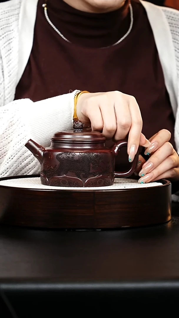 茶壶紫砂德钟壶