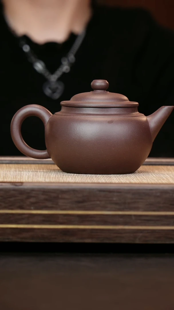 茶壶紫砂四号井底槽清 水平壶