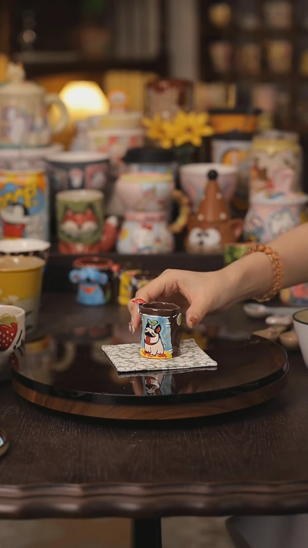 景德镇釉下彩绘设计师款式陶瓷