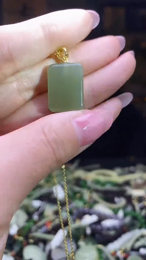 颈饰未镶嵌和田玉多样性发货，拍一发一