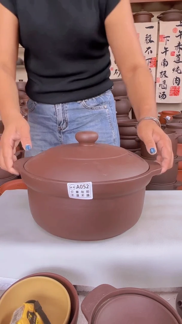 宜兴紫砂微瑕5升锅052