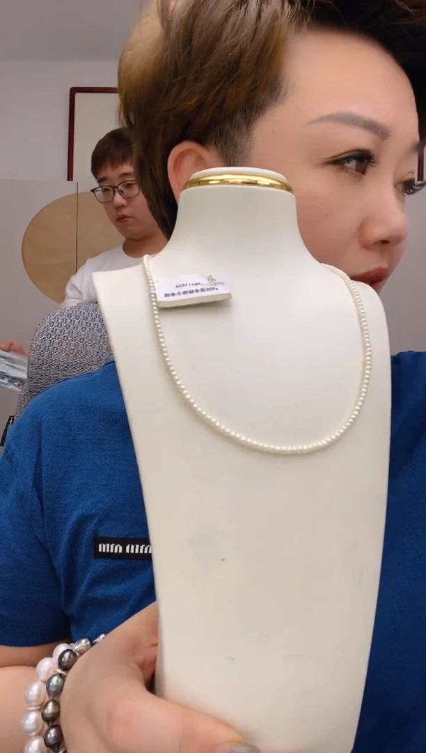 未镶嵌淡水珍珠项链74