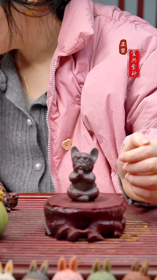 紫砂茶宠宜兴紫砂茶宠摆件