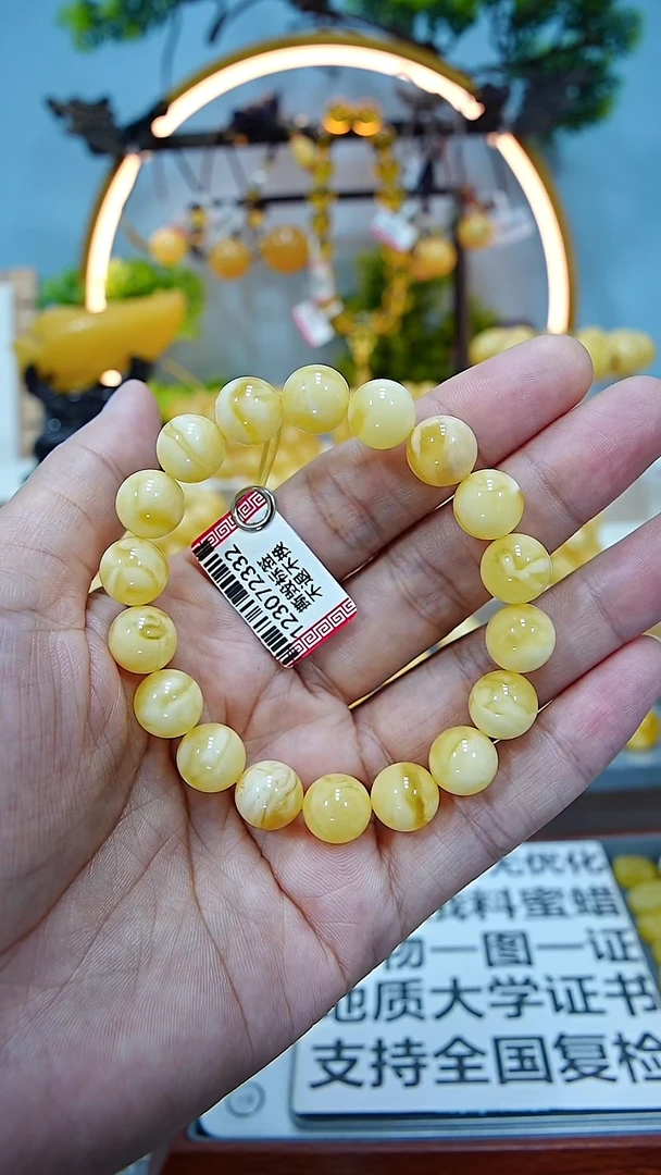 未镶嵌蜜蜡手串*************10+