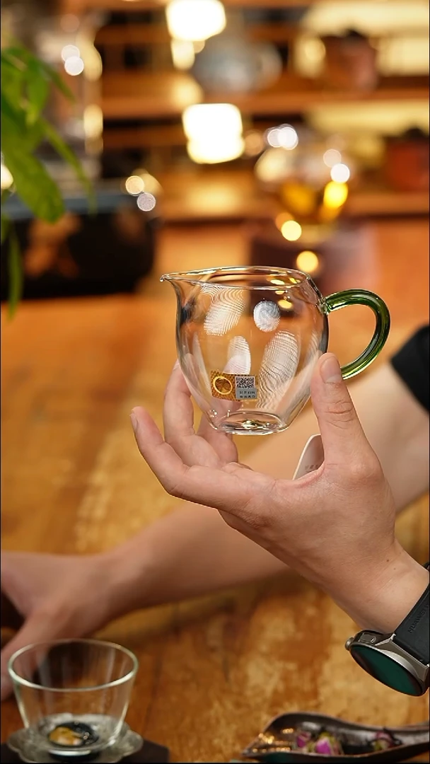 禾器/晶彩悠然茶海/湖绿色/定制版