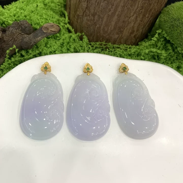 翡翠18K如意FL001@多样性发其一CP配绳