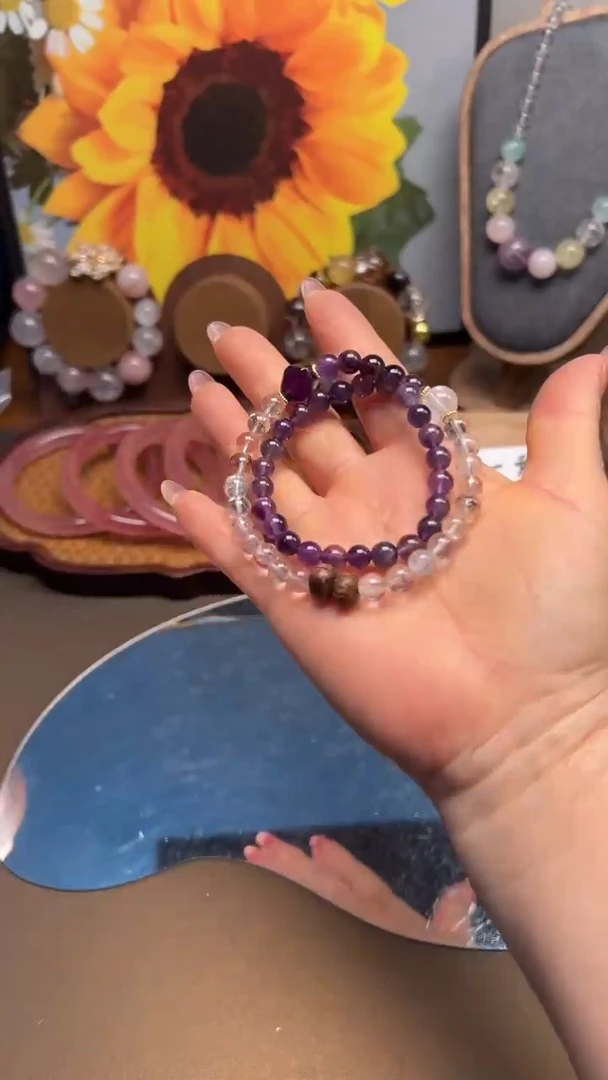 未镶嵌手链水晶1