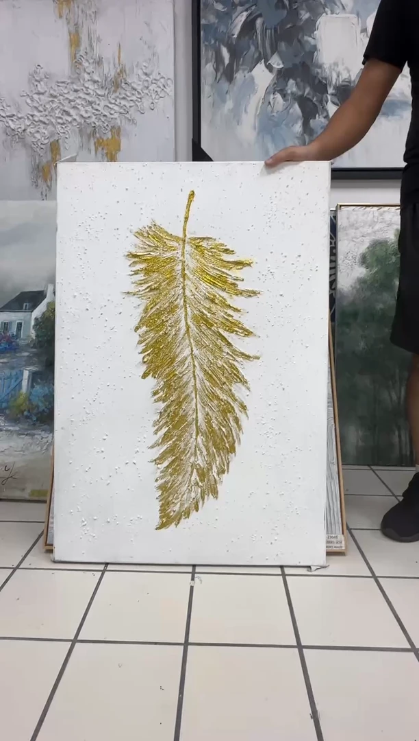 168现代艺术装饰画油画60cm*90cm