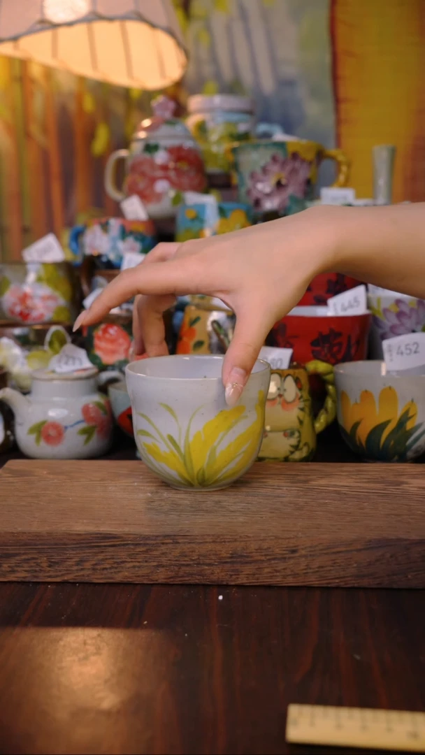 摆件泥垚手作 景德镇手工手绘器物