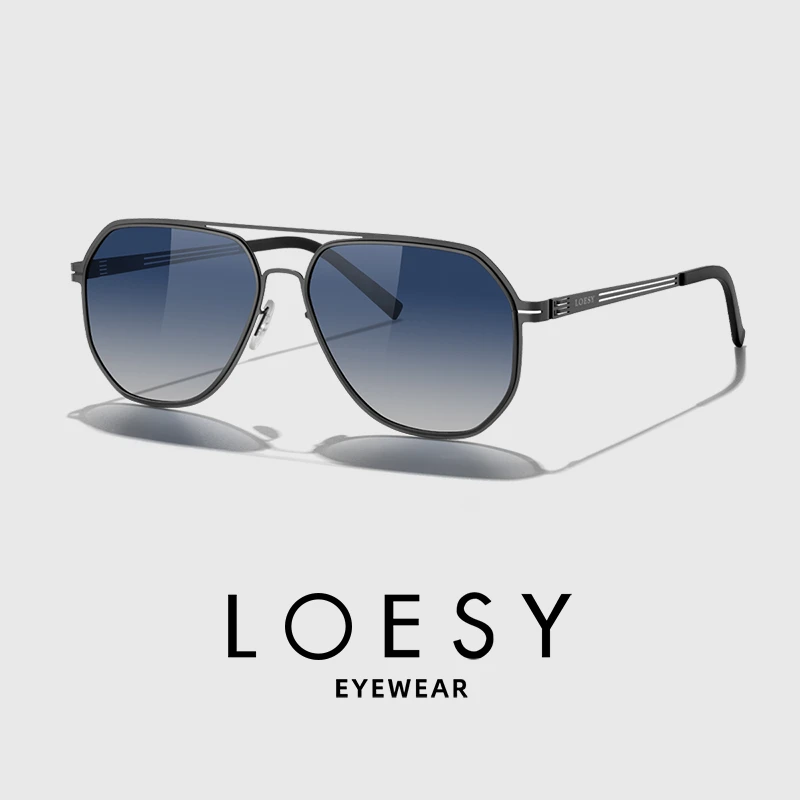 洛伊士新款轻薄偏光太阳镜男女潮流时尚墨镜开车钓鱼防紫外线眼镜