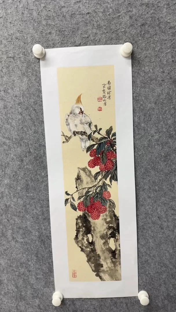 国画写意画花鸟画手绘