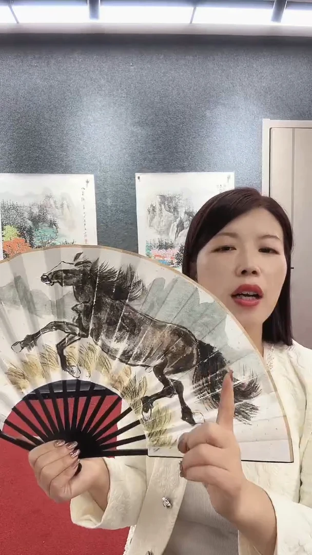 国画孟祥敏/国画/扇面