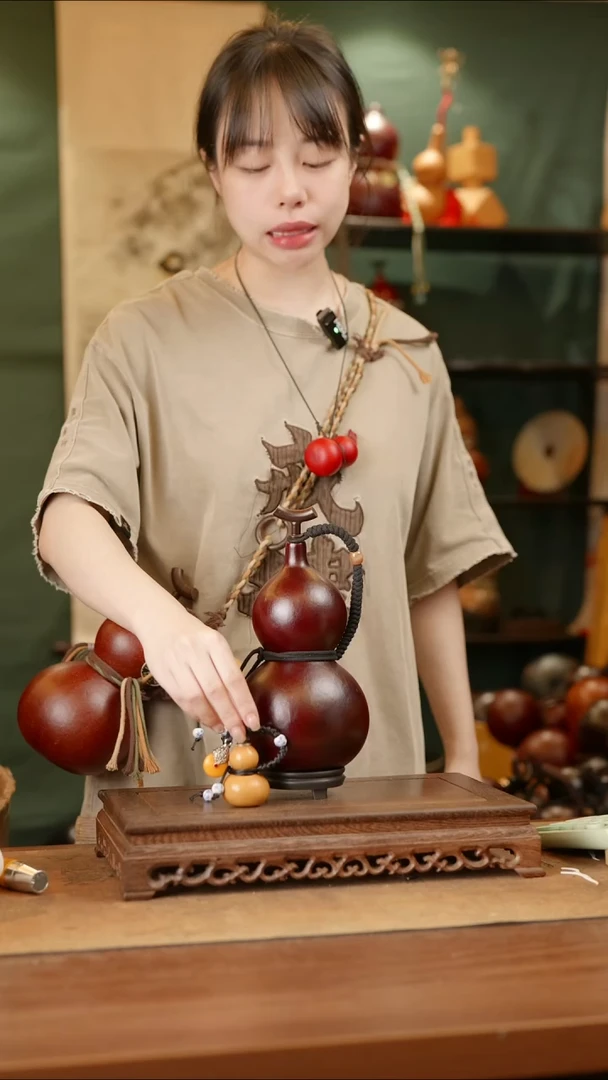 33号精品天然大漆酒葫芦一物一拍~