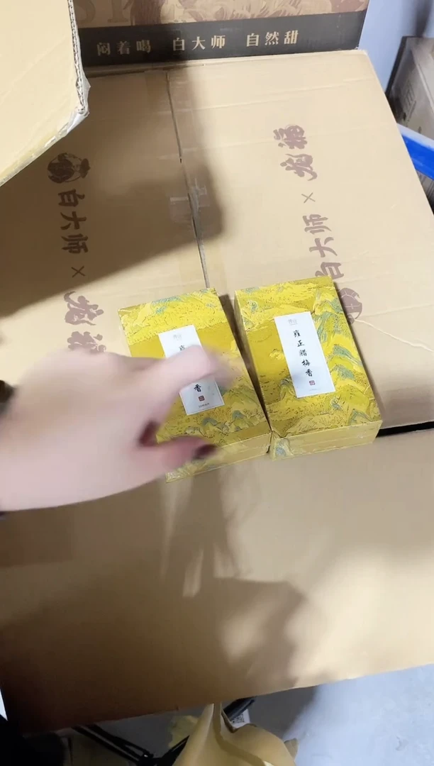 香篆1抖音-雍正腊梅香2小时盘香*2+合金金莲盘香炉