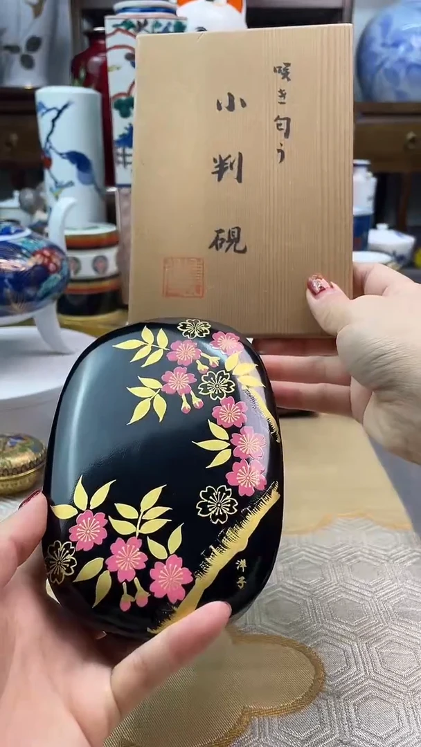 【闪购商品】盘日产实木文房盒