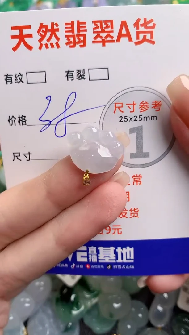 翡翠未镶嵌颈饰23000870