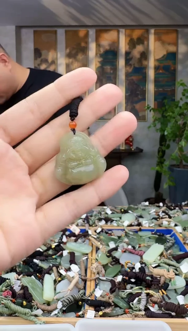 未镶嵌和田玉挂件拍一发一