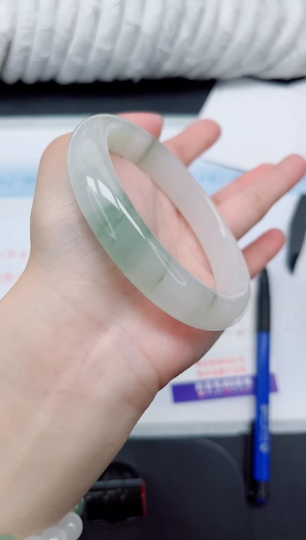 【闪购商品】石英质玉手镯未镶嵌333#60.2