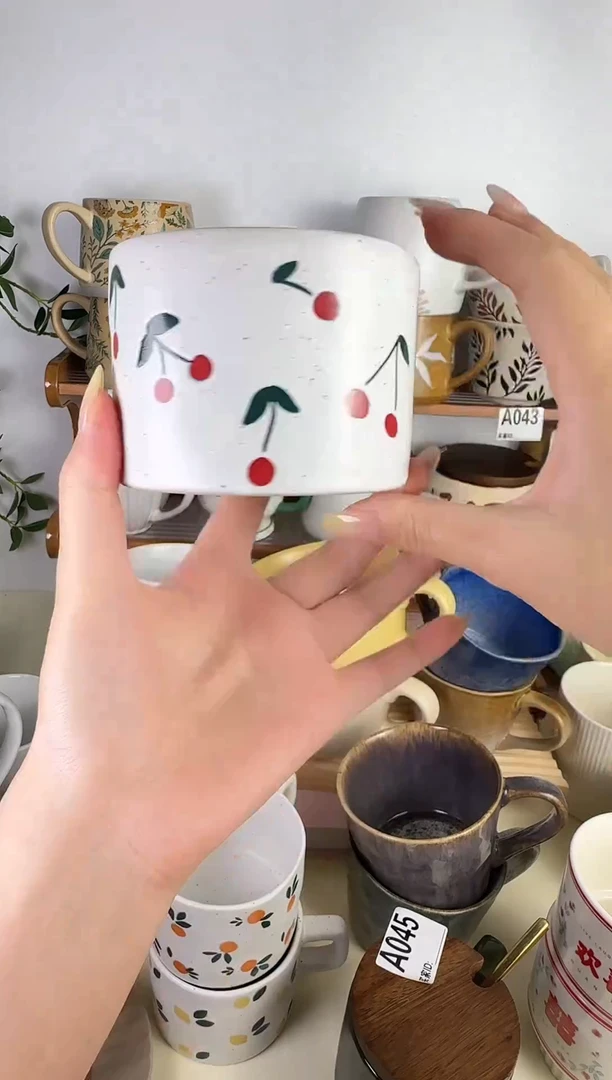 陶瓷无盖款陶瓷杯九点九系列