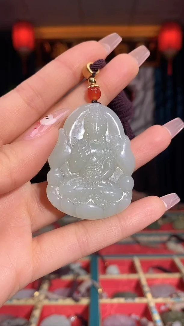 【闪购商品】和田玉颈饰未镶嵌大势至