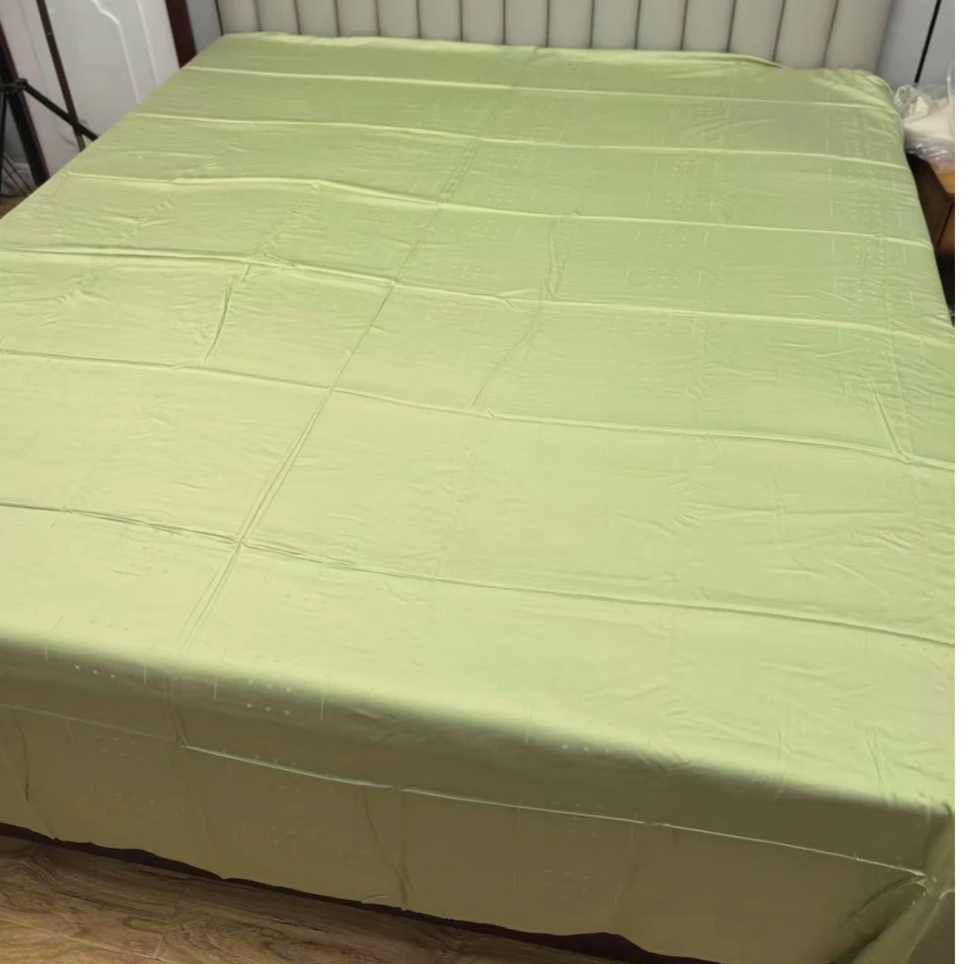 80支缎纹提花竹纤维凉感床单245*270cm