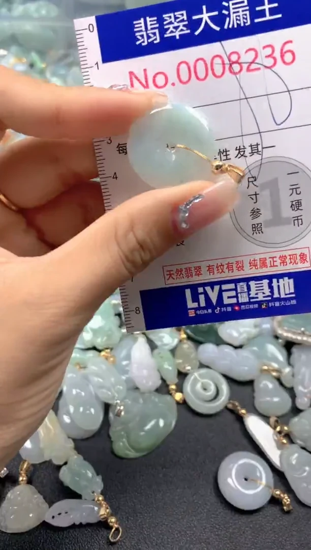 颈饰未镶嵌翡翠8236