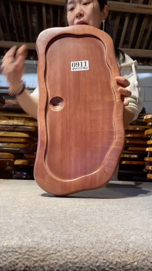 实木茶盘 一物一拍（不含配件）