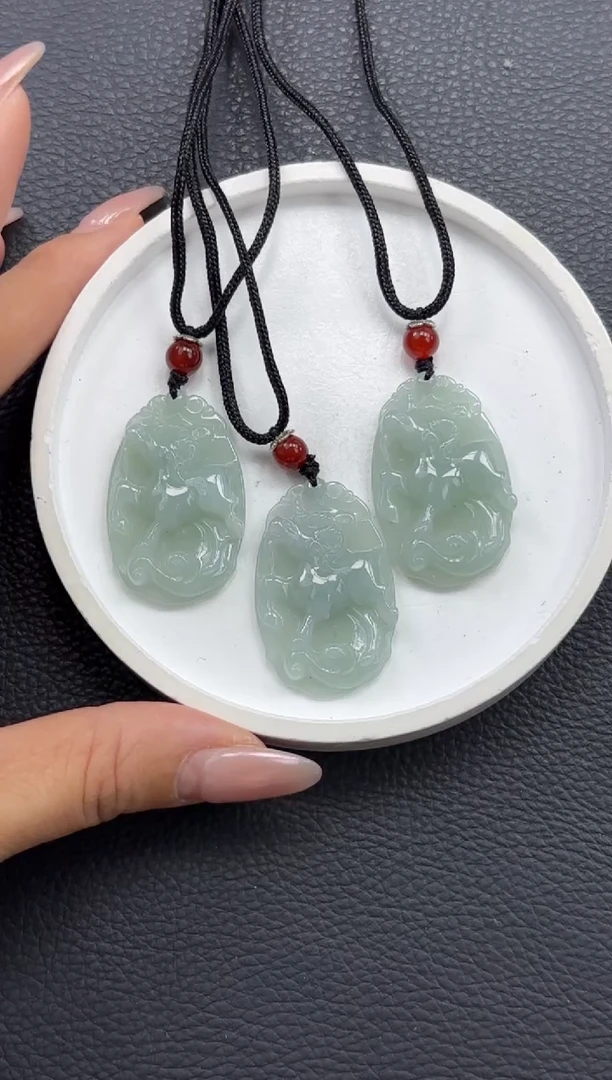 颈饰未镶嵌翡翠K79-1164 生肖羊牌 多样性发一件
