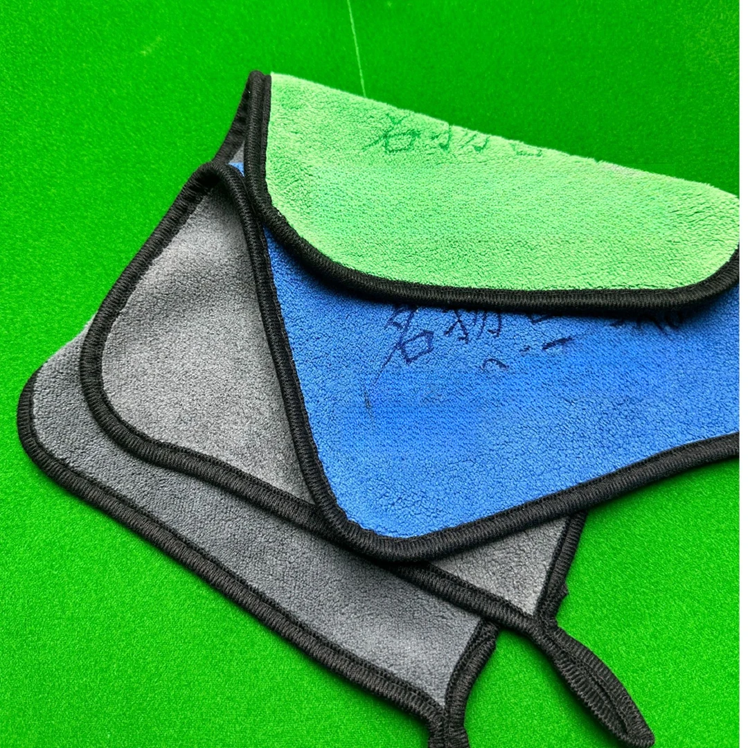 名扬台球擦杆布毛巾小大头斯诺克九球杆桌球布保养蜡清洁用品配件