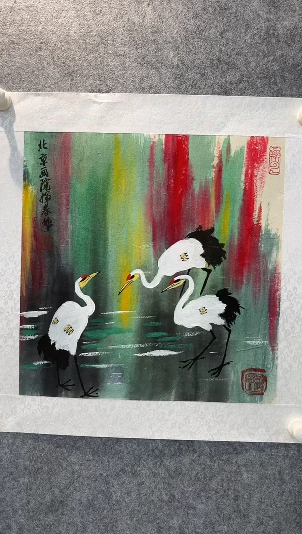 国画WHC 精品绘画作品-2花鸟