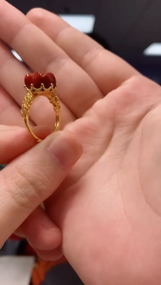 【闪购商品】南红玛瑙JZ2199银S925镶嵌JZ2199