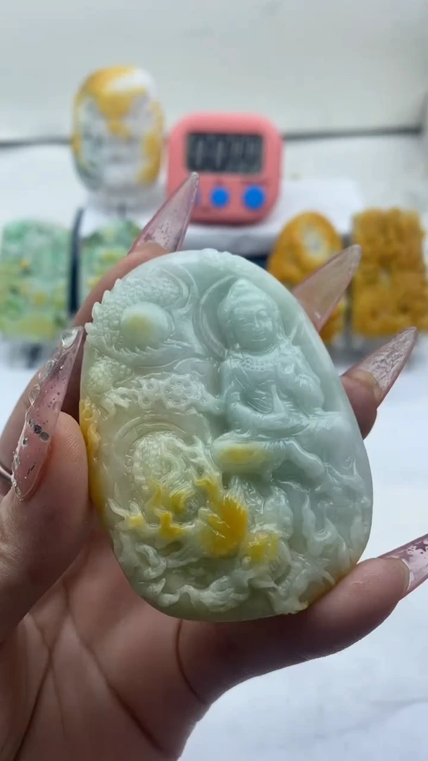 【闪购商品】定制翡翠未镶嵌挂件