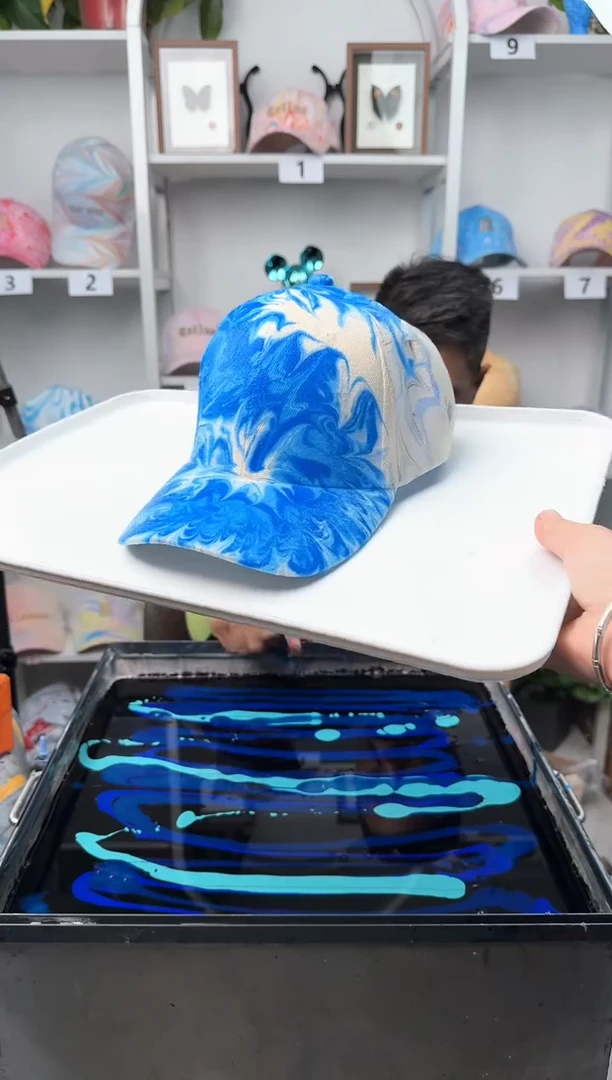 纯棉儿童帽奶咖蓝龙水拓帽