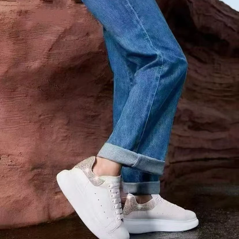 直播扣号链接新款真皮女士单鞋