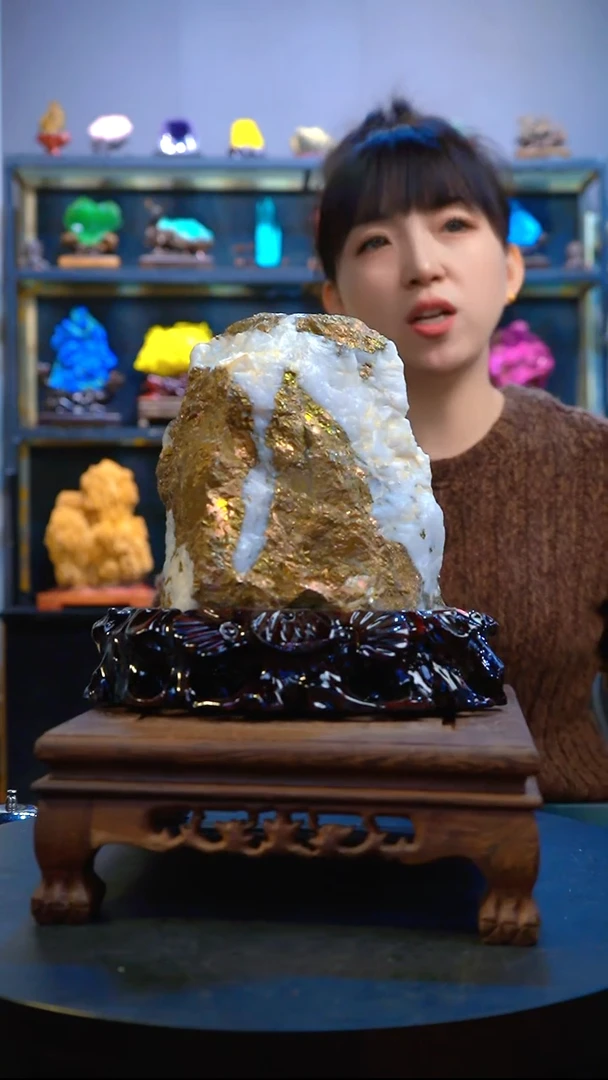 石材精品矿物晶体摆件