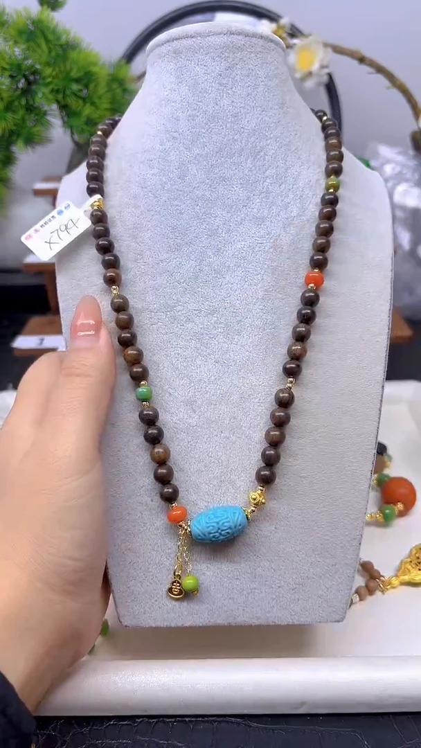 未镶嵌颈饰玛瑙/玉髓X794