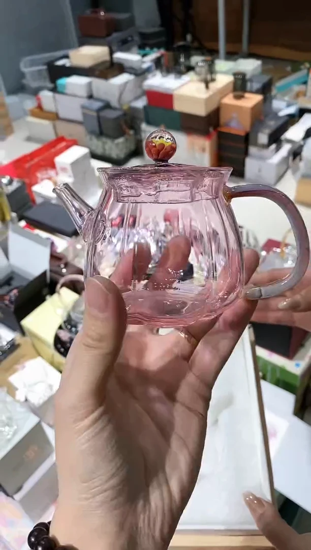 【闪购商品】粉色梅花小壶