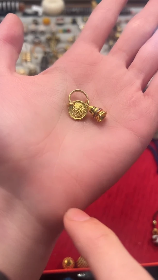 吊坠金刚菩提黄色侧挂冲冲冲！