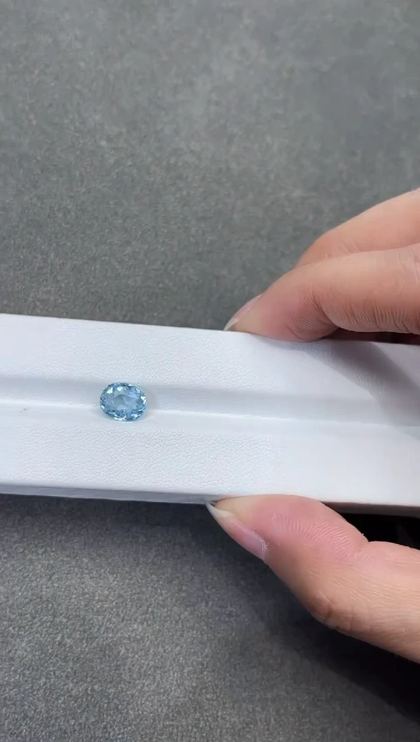 未镶嵌笔搁海蓝宝石天然裸石