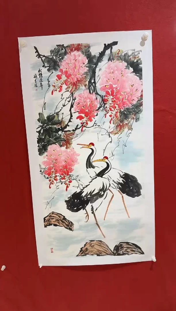 国画东方甄宝—馆长福利精品国画8平尺/刘奎法