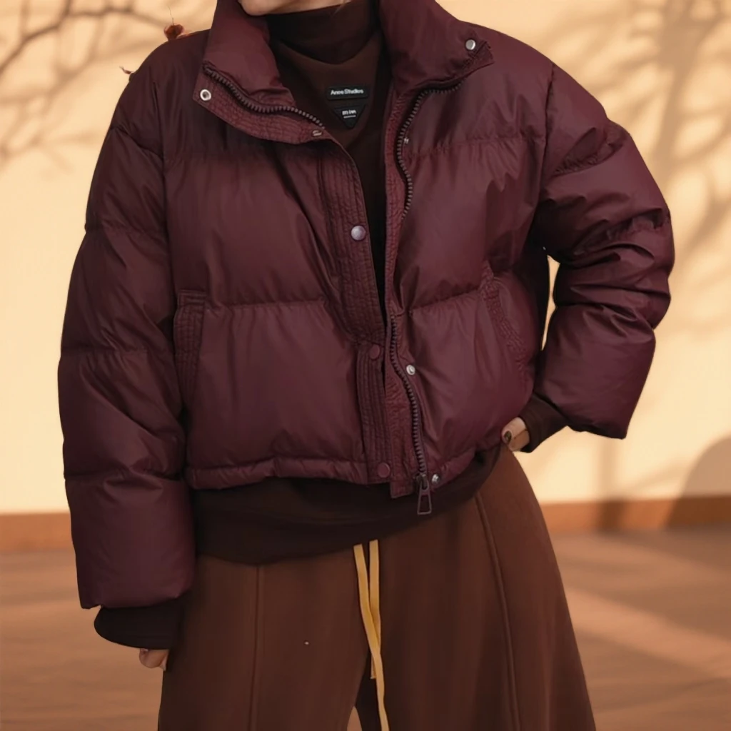 0322（飞儿同款）羽绒服短款休闲羽绒服秋冬2025秋冬新款百搭