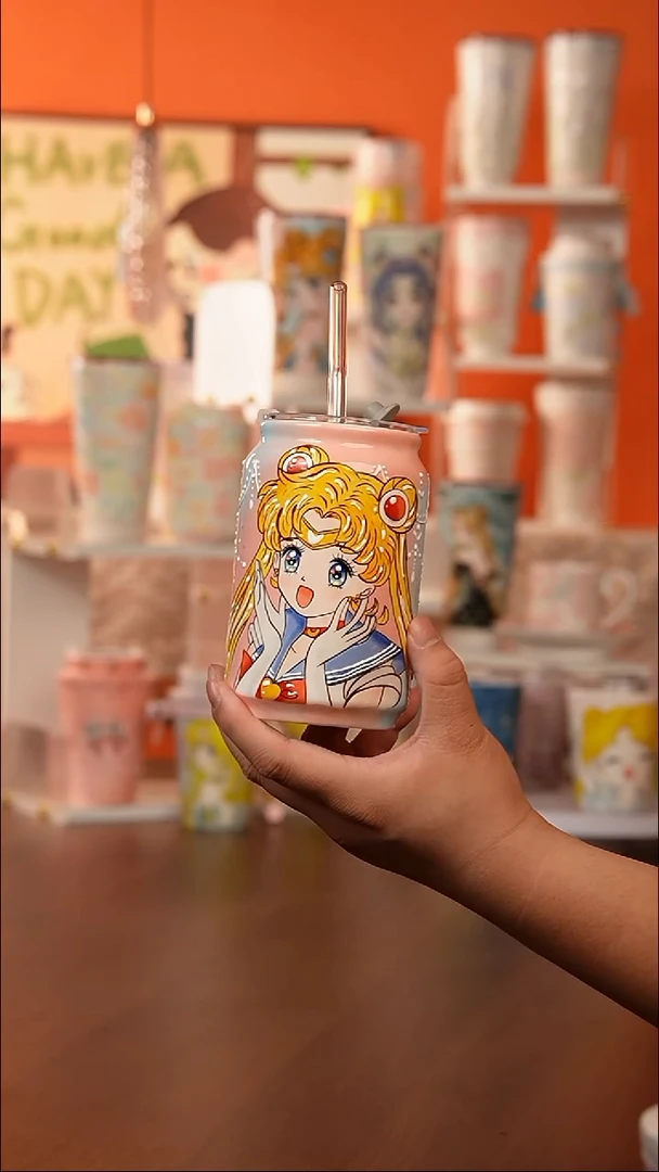 景德镇手工手绘文创陶瓷杯