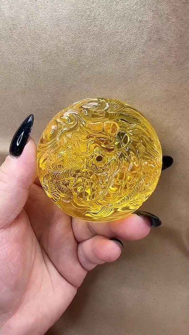 琥珀颈饰未镶嵌吊坠