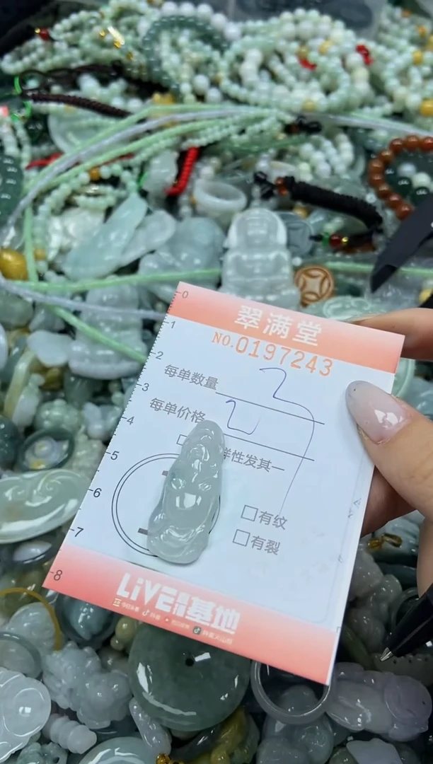 颈饰未镶嵌翡翠闪购0197243