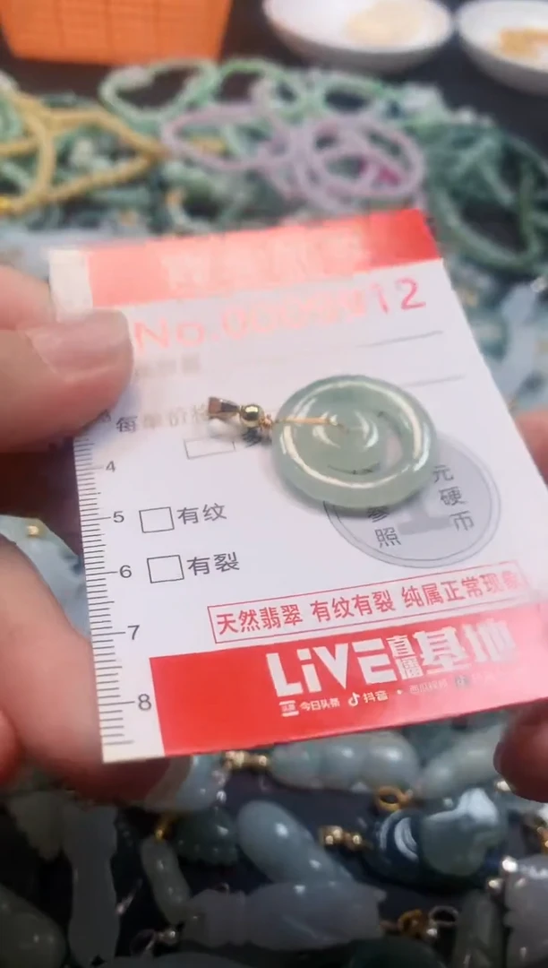 颈饰未镶嵌翡翠9912
